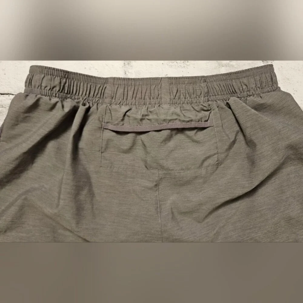 Nike Dri Fit Running Shorts Women's Medium Gray Athletic Activewear